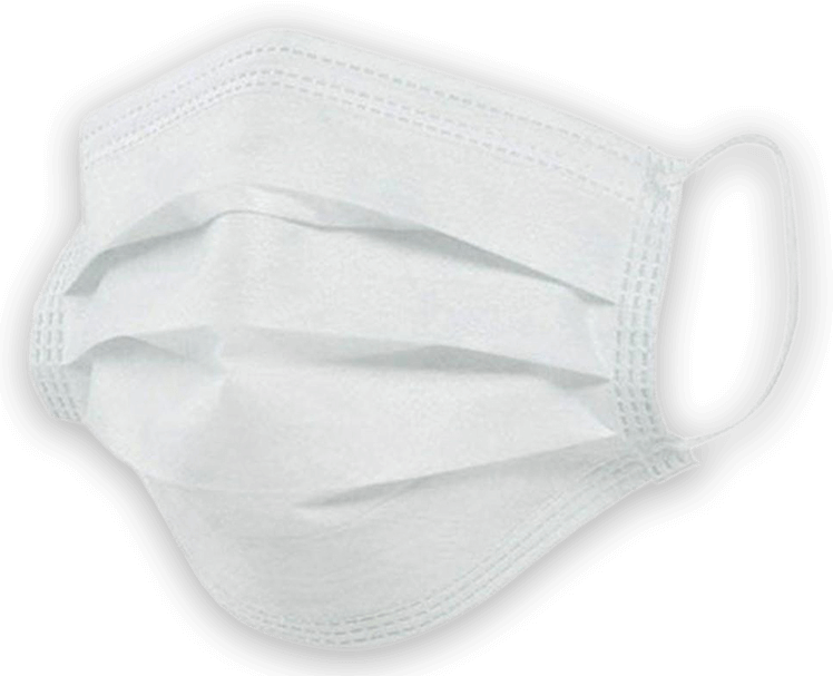 Máscara de Proteção Descartável Máscara de Proteção Descartável